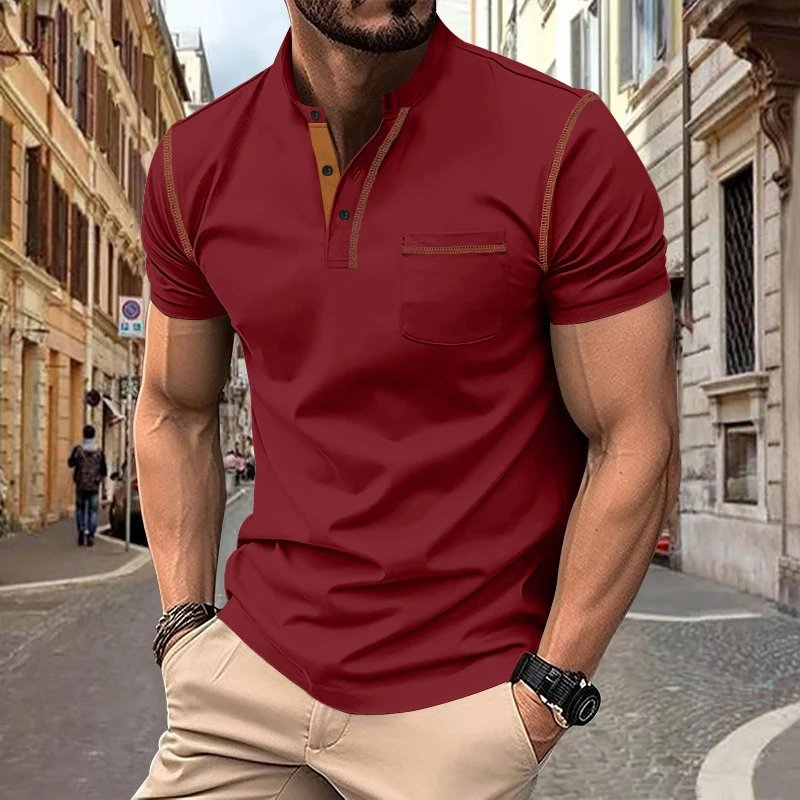 Design Henley T-Shirt Army Green - 26