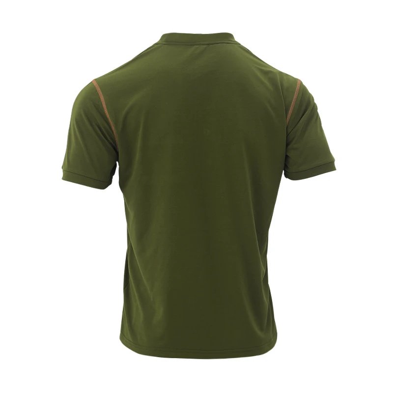Design Henley T-Shirt Army Green - 43