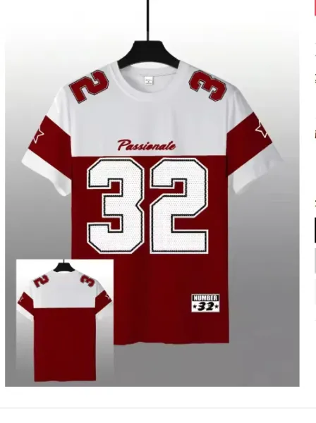 Design New Jersey 93 Graphic Tee White T-Shirt T-Shirts - 7