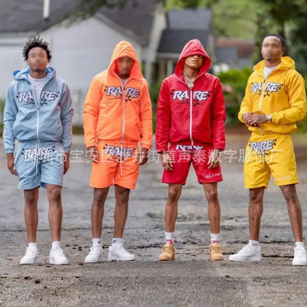 Design Custom Printed Stand-Collar Windbreaker Jacket Multicolor Outerwear - 4