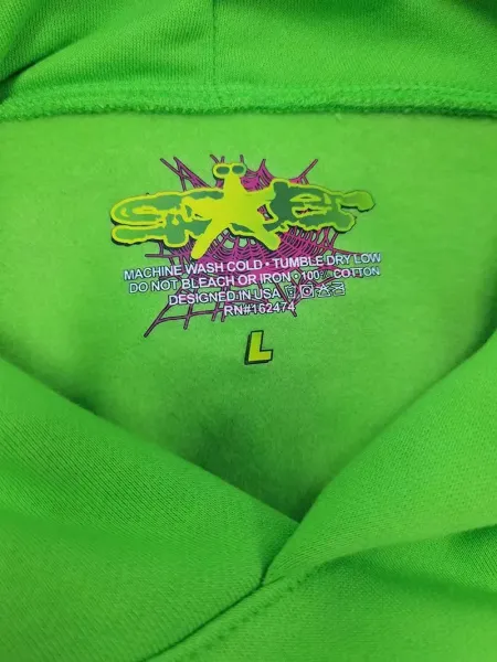 Design Atlanta Spiderweb Graphic Pink Hoodie - 31