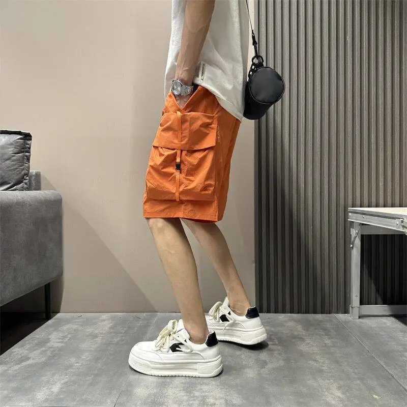 Design Sleek Fox Cargo Shorts Olive Green Shorts - 7