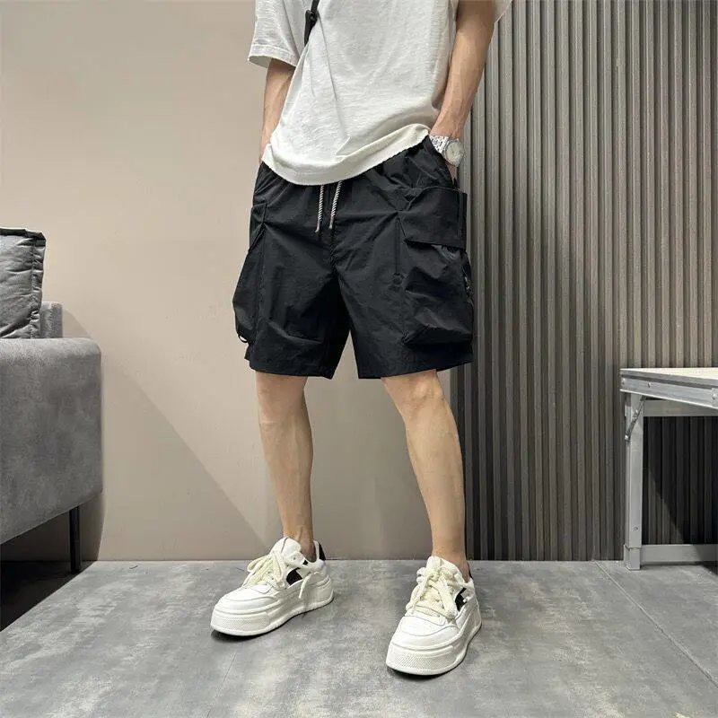 Design Sleek Fox Cargo Shorts Olive Green Shorts - 12