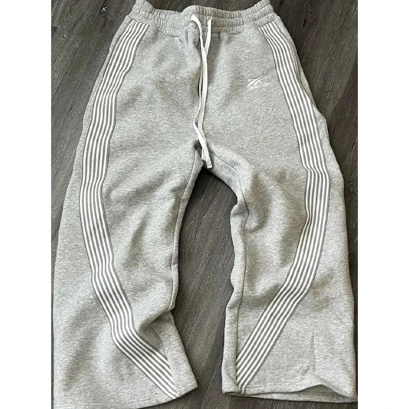 Design Li-Ning Track Pants Gray Sweatpants - 6