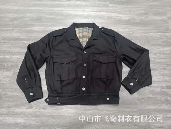 Design Custom Work Jacket Black Outerwear Outerwear.jacket - 7