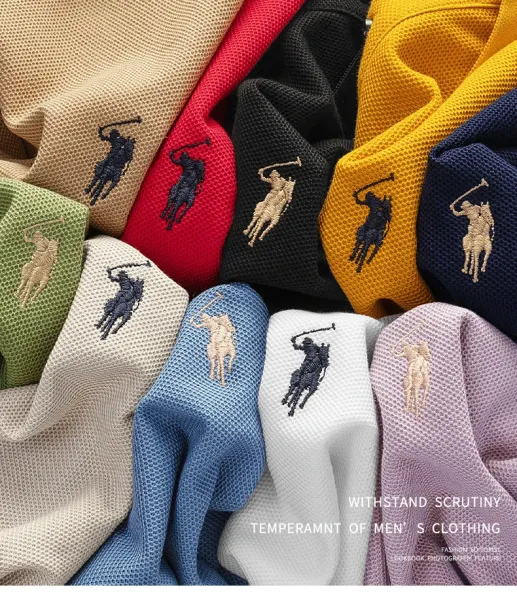 Polo Ralph Lauren Classic Fit Piqué Polo Yellow Tops Polo - 4
