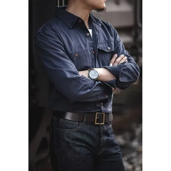 Carhartt Work In Progress Shirt Jacket Army Green Shirt - 12
