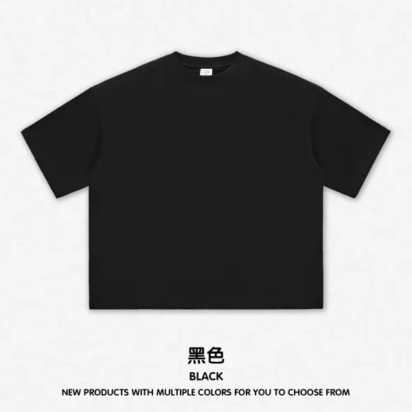 Design Basic Cropped T-Shirt Black - 1