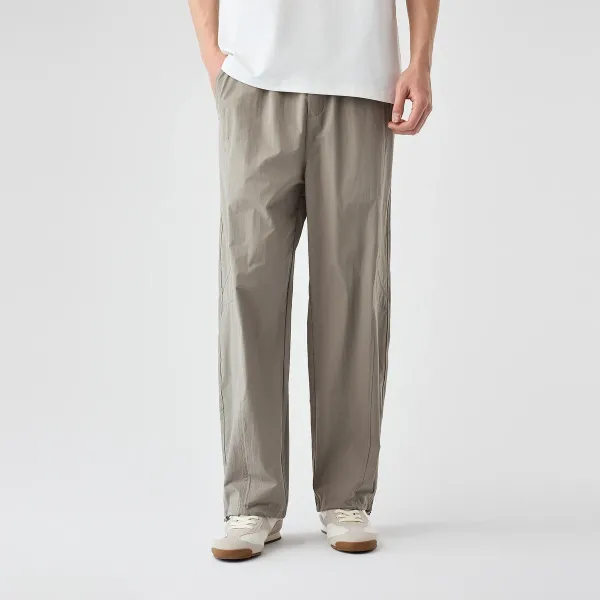 Design Utility Pants Beige Pants - 1