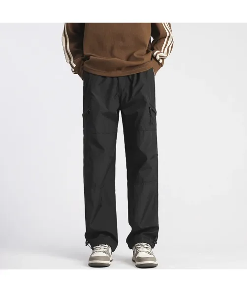 Design Cargo Pants Black Streetwear Pants - 24