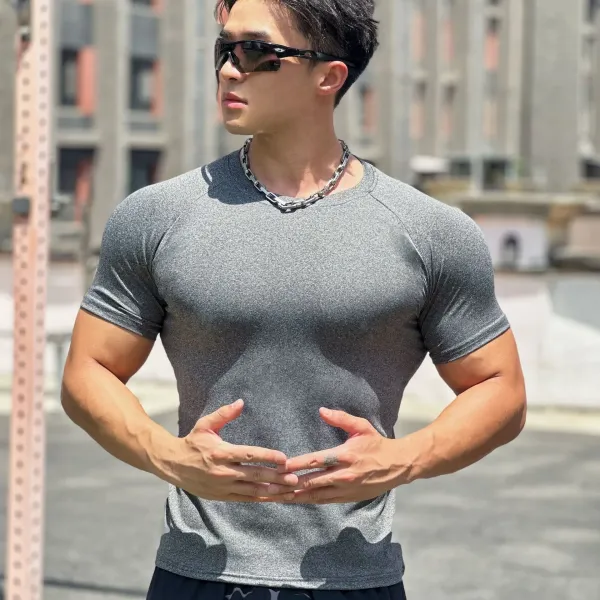 Design Performance Compression T-Shirt White Base-Layer - 25