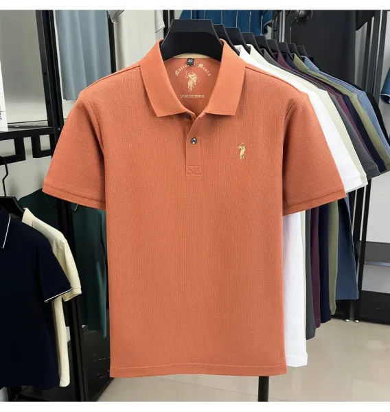 Design Polo Ralph Lauren Classic Fit Pique Polo Shirt Charcoal Gray Tops.polo - 26