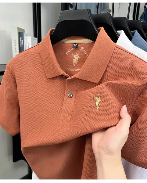 Design Polo Ralph Lauren Classic Fit Pique Polo Shirt Charcoal Gray Tops.polo - 27