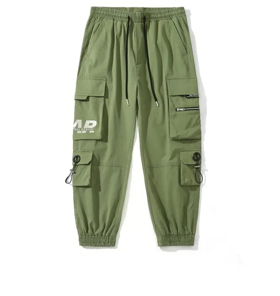 Design TAIWANG Cargo Pants Black Streetwear Trousers Pants - 19