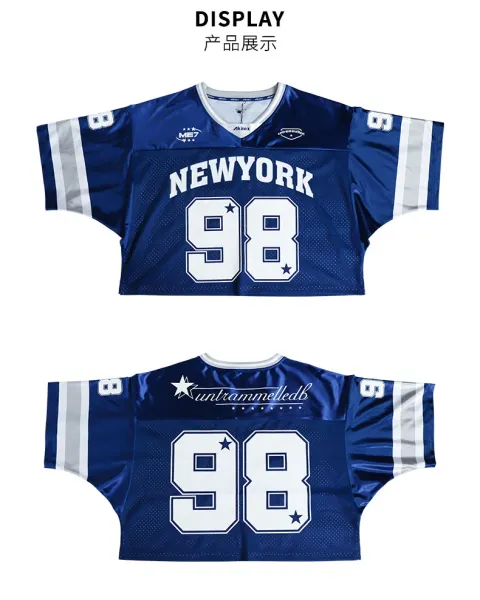 Design Akilex x ME7 New York 98 Blue Mesh Jersey - 11