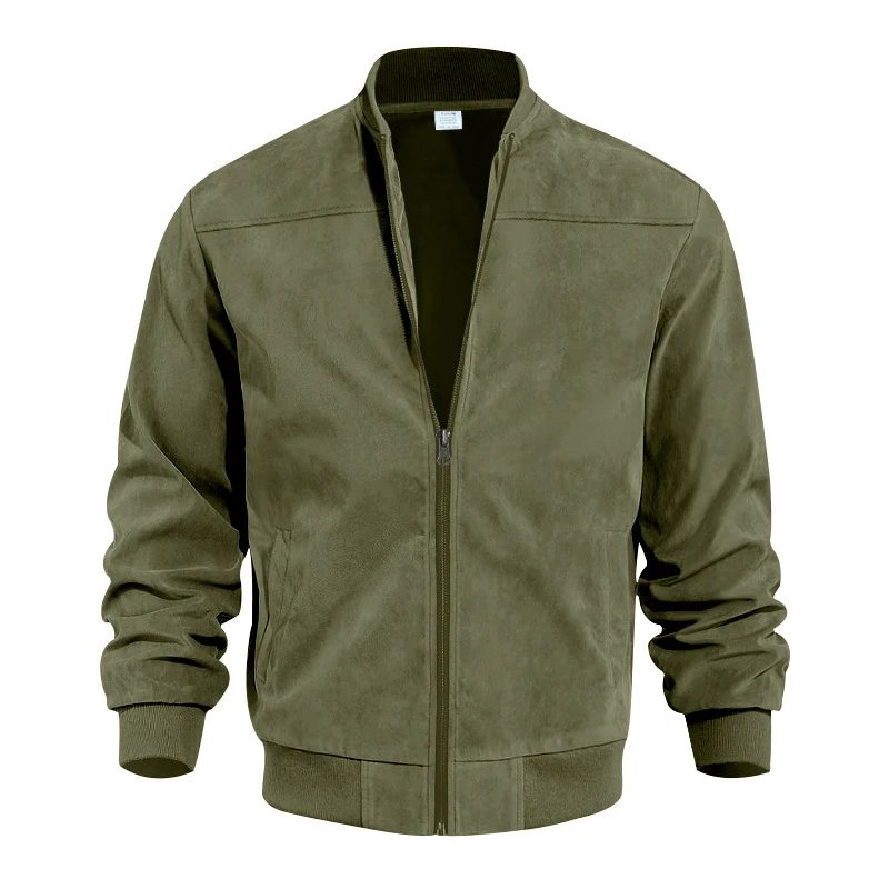 Design Bomber Jacket Navy Blue Outerwear - 23