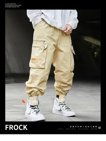 Design TAIWANG Cargo Pants Army Green Pants - 3
