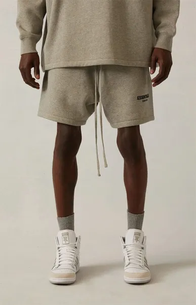 Fear of God Essentials Relaxed Fit Black Shorts - 10