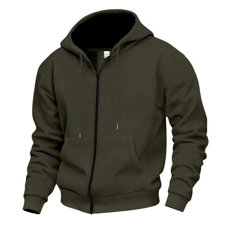 Design Basic Full-Zip Hoodie Black - 31