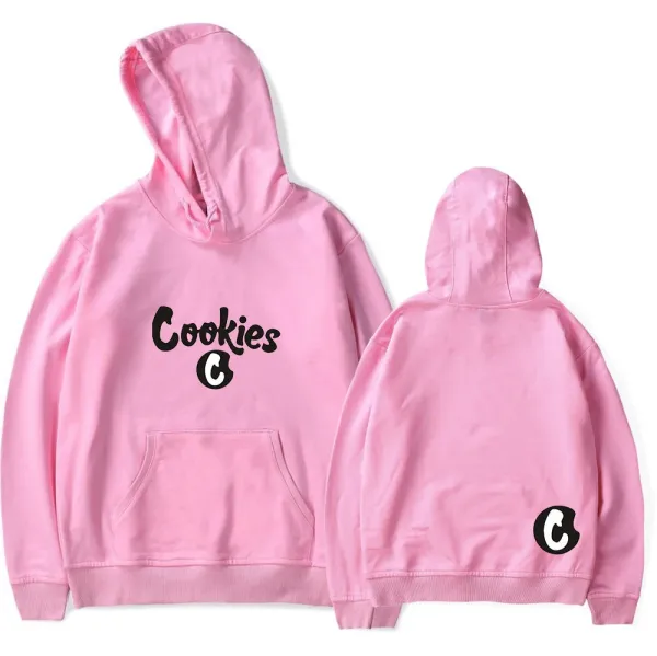 Design Cookies Graphic Hoodie Black - 14