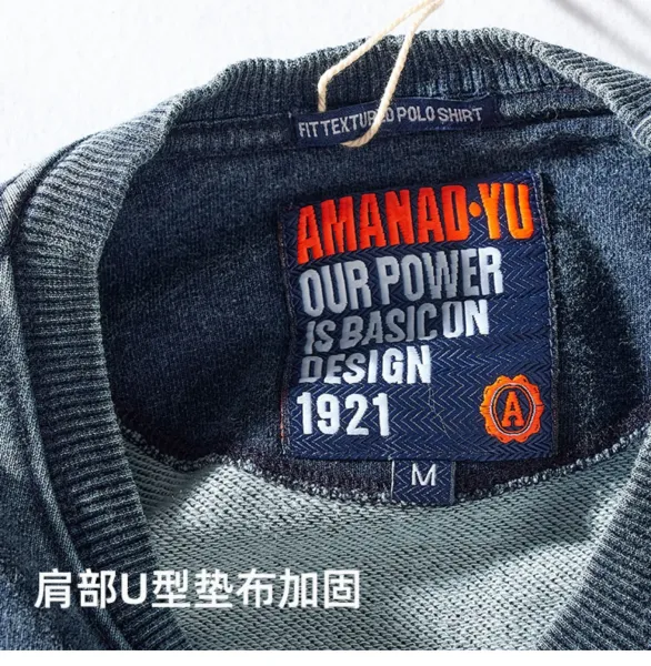 Design AMANAI Our Power Basic Crewneck Sweatshirt Charcoal Gray Sweater - 17