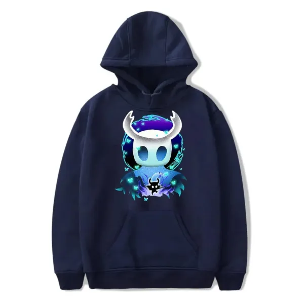 Design Hollow Knight Graphic Navy Hoodie - 1