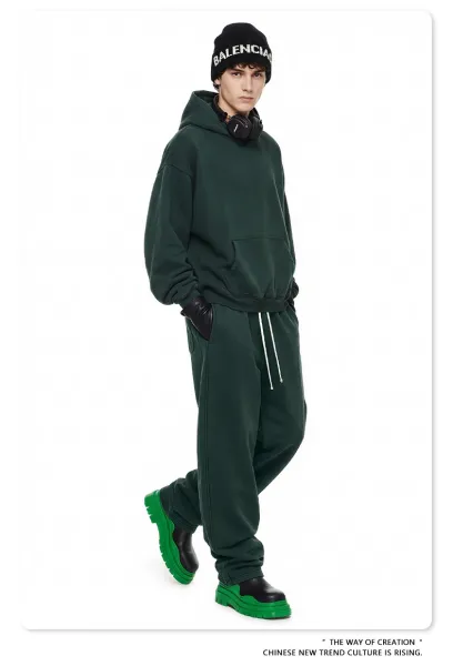 Design BE Thrived Vintage Dark Green Sweatpants - 29
