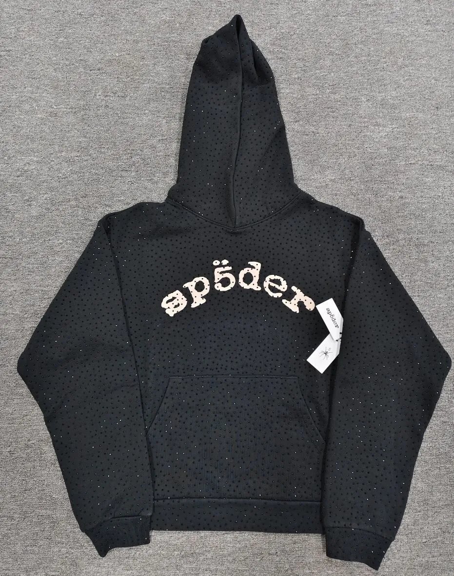 Design Embroidered Logo Perforated Sweatpants Black - 26