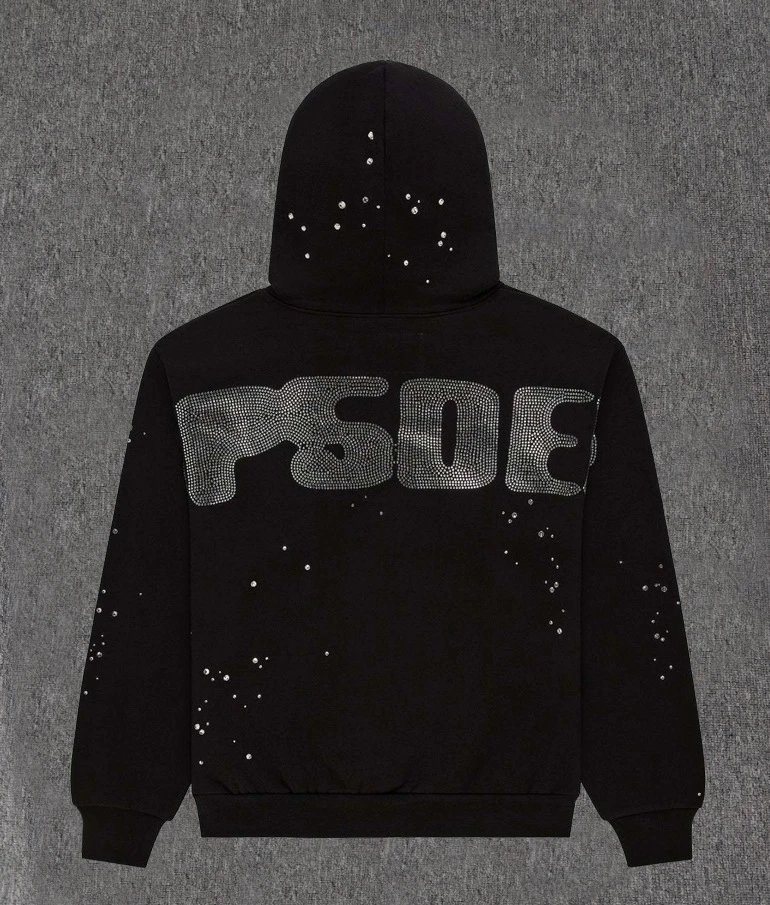 Design Embroidered Logo Perforated Sweatpants Black - 35