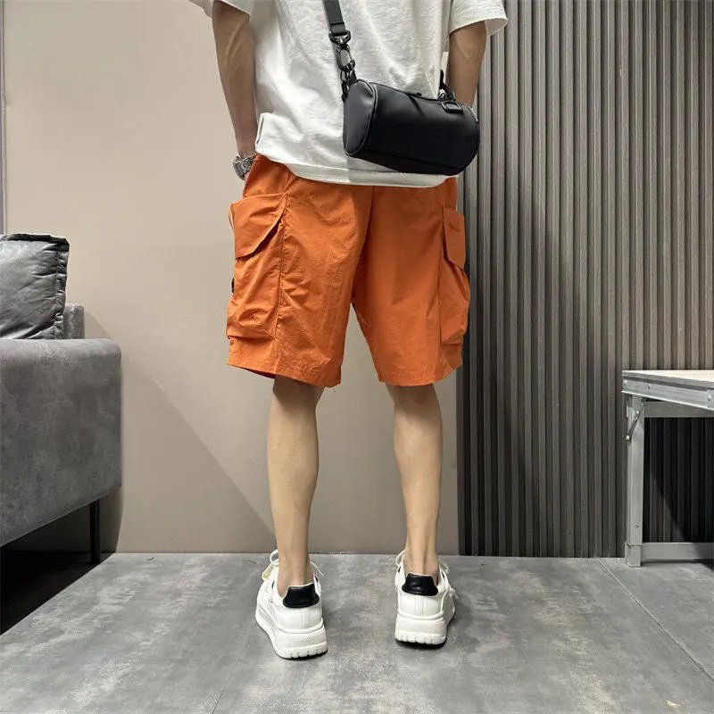 Design Sleek Fox Cargo Shorts Olive Green Shorts - 8