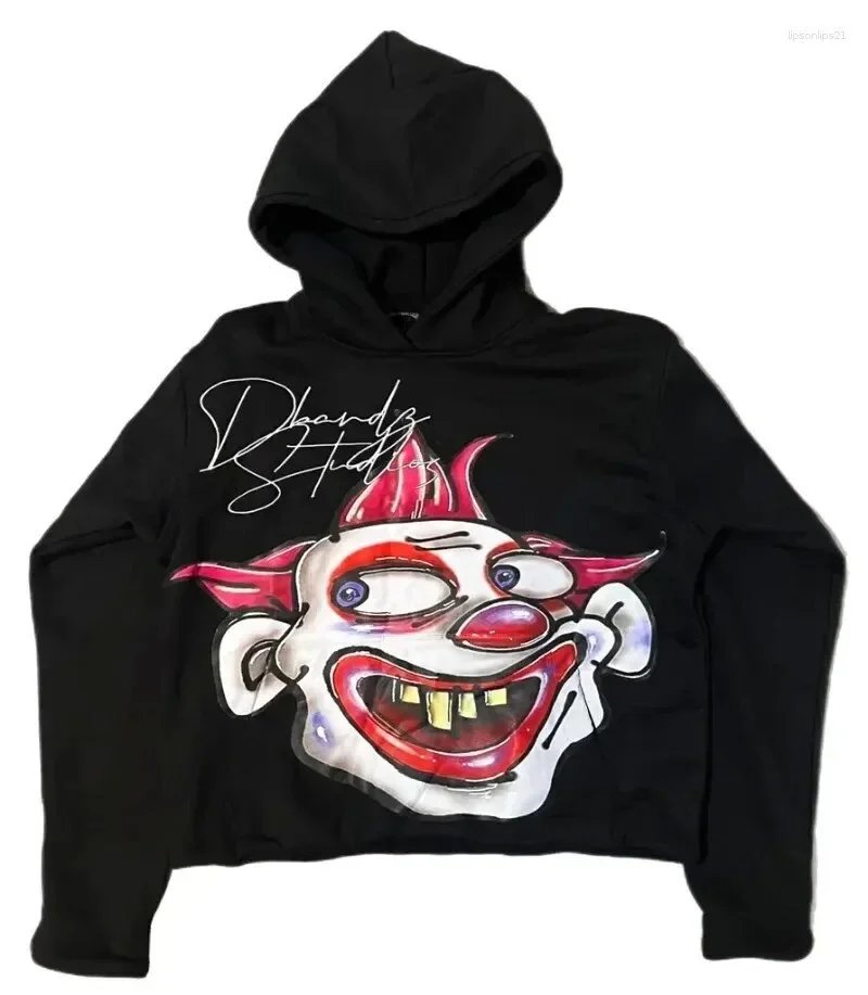 Design 'In Glock We Trust' Cropped Hoodie Black / Yellow - 9