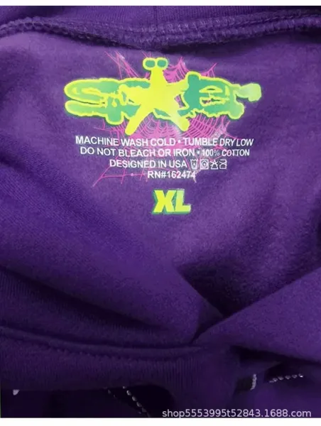Design Atlanta Spiderweb Graphic Pink Hoodie - 29