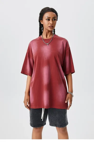 Design TILANI Steel Gray Oversized T-Shirt T-Shirts - 12