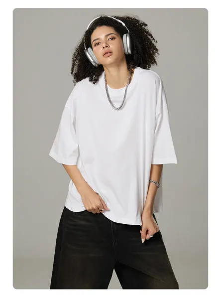 Design Basic Oversized T-Shirt Light Khaki - 25