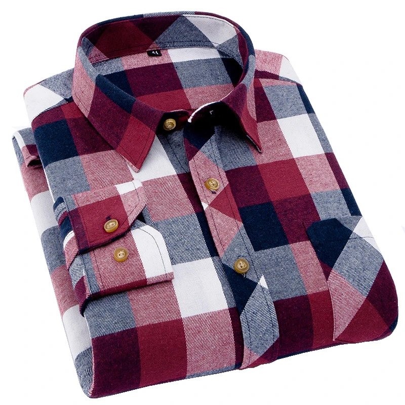 Design -6618 Yellow Navy Plaid Shirt - 22