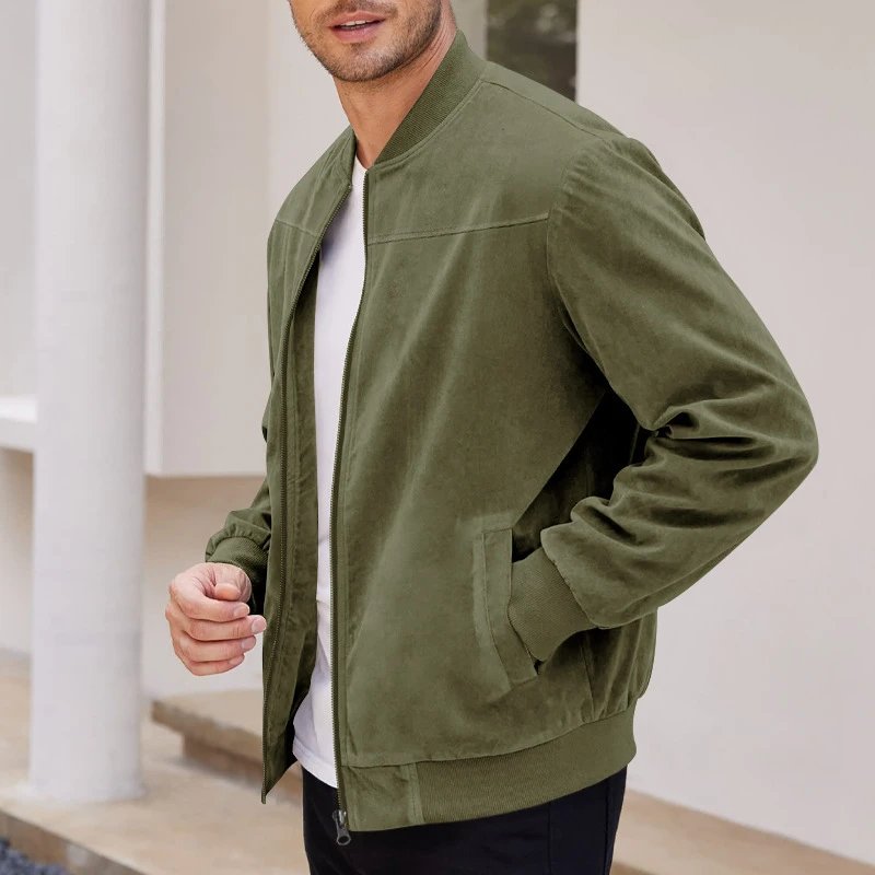 Design Bomber Jacket Navy Blue Outerwear - 20