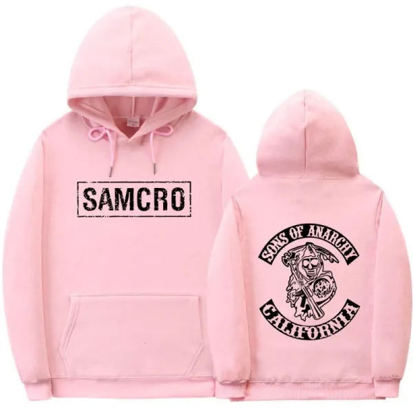Design Sons of Anarchy SAMCRO Pink Hoodie - 1