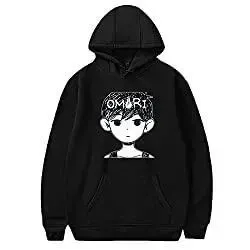 Design Omari Graphic Hoodie Black - 1