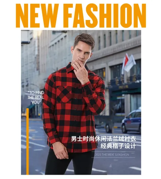 Design Red and Black Buffalo Plaid Shirt Tops Shirt - 4