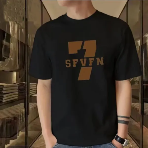 Design SFVFN Graphic Print White T-Shirt - 5