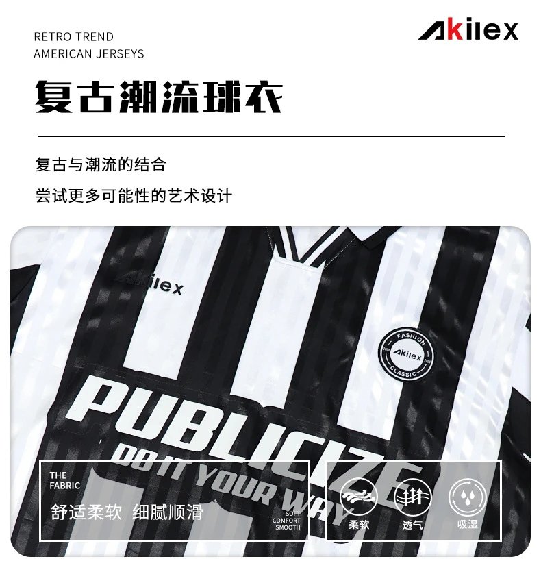 Design Publicize Do It Your Way Oversized Striped Polo Shirt Black and White Tops Polo - 4