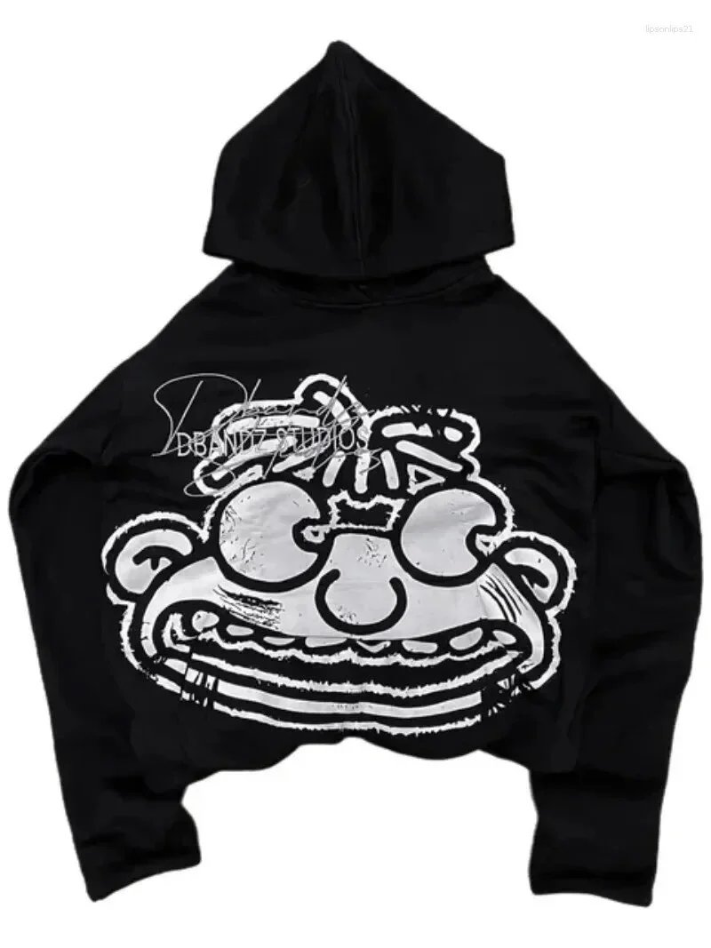 Design 'In Glock We Trust' Cropped Hoodie Black / Yellow - 5