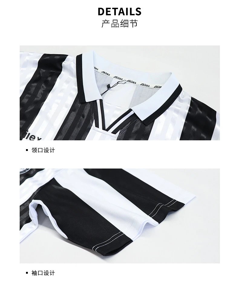 Design Publicize Do It Your Way Oversized Striped Polo Shirt Black and White Tops Polo - 12