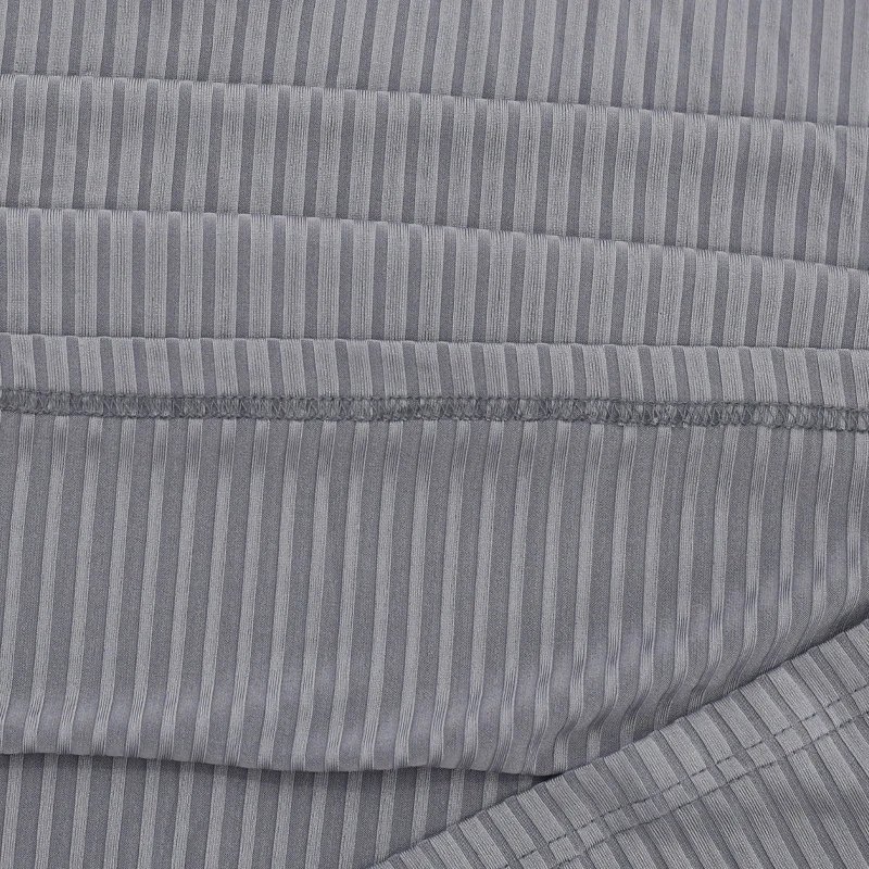 Design Long Sleeve Ribbed Polo Shirt White Tops Polo - 11
