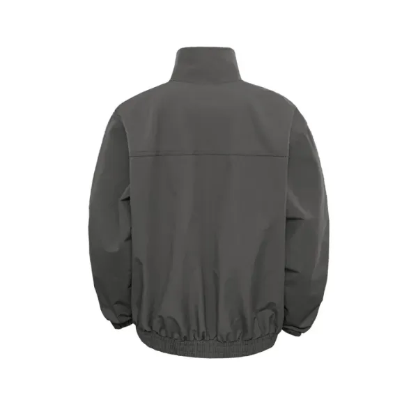 Design Bomber Jacket Olive Gray Outerwear - 40