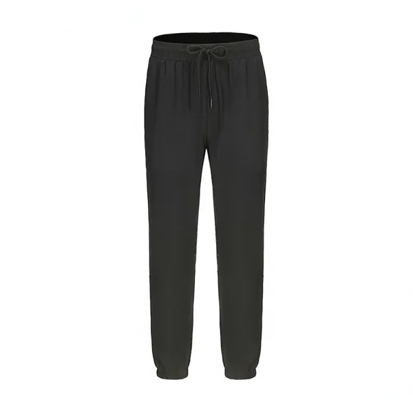 Design Basic Jogger Pants Black Sweatpants - 1