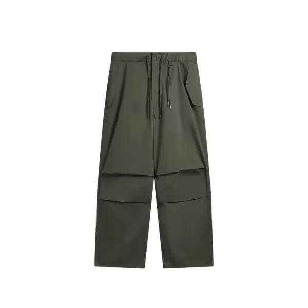 Design Cargo Pants Army Green - 1