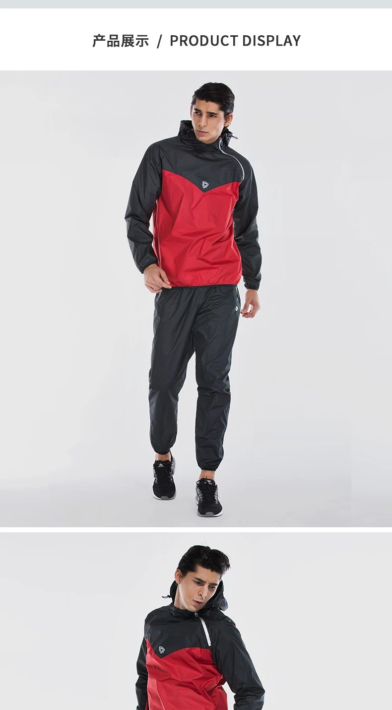 Design Rain Jacket Black Waterproof Hooded Outerwear - 9