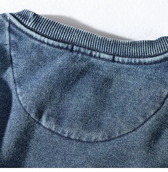 Design AMANAI Our Power Basic Crewneck Sweatshirt Charcoal Gray Sweater - 18