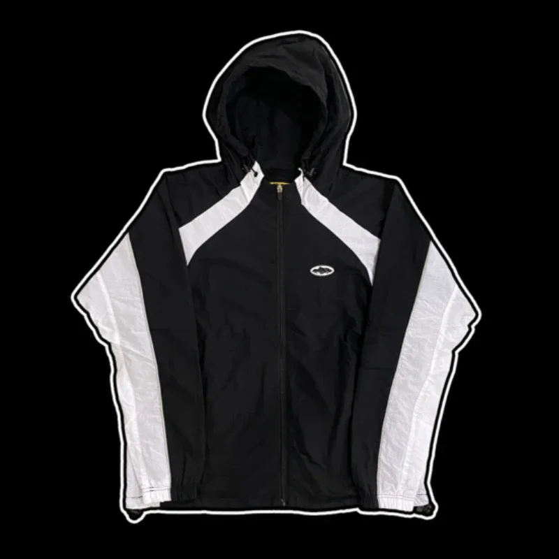 Spot corteiz Alcatraz spliced ​​jacket American street wind windproof quick-drying breathable sportswear trend